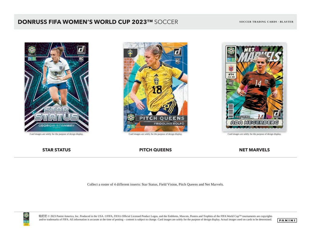 World Cards 2023 Donruss Trading Blaster Box Panini Cup Women's