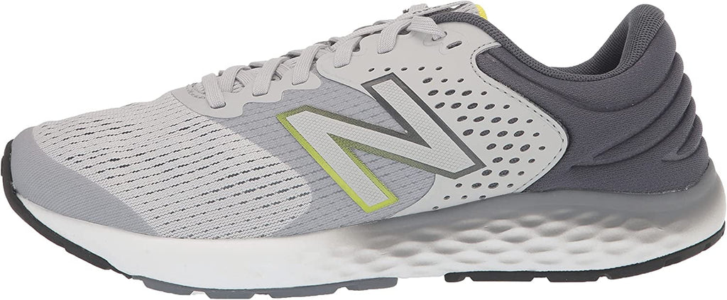 12 New 520 Shoe, V7 Balance Gray/Gray/Hilite, Running Men's