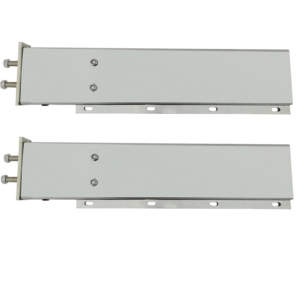 Bracket Semi Straight Trucks Hanger Mudflap Spacing Bolt Spring Stainless Loaded Length Set Mud for Holder Steel 30" fit 2.5" Flap