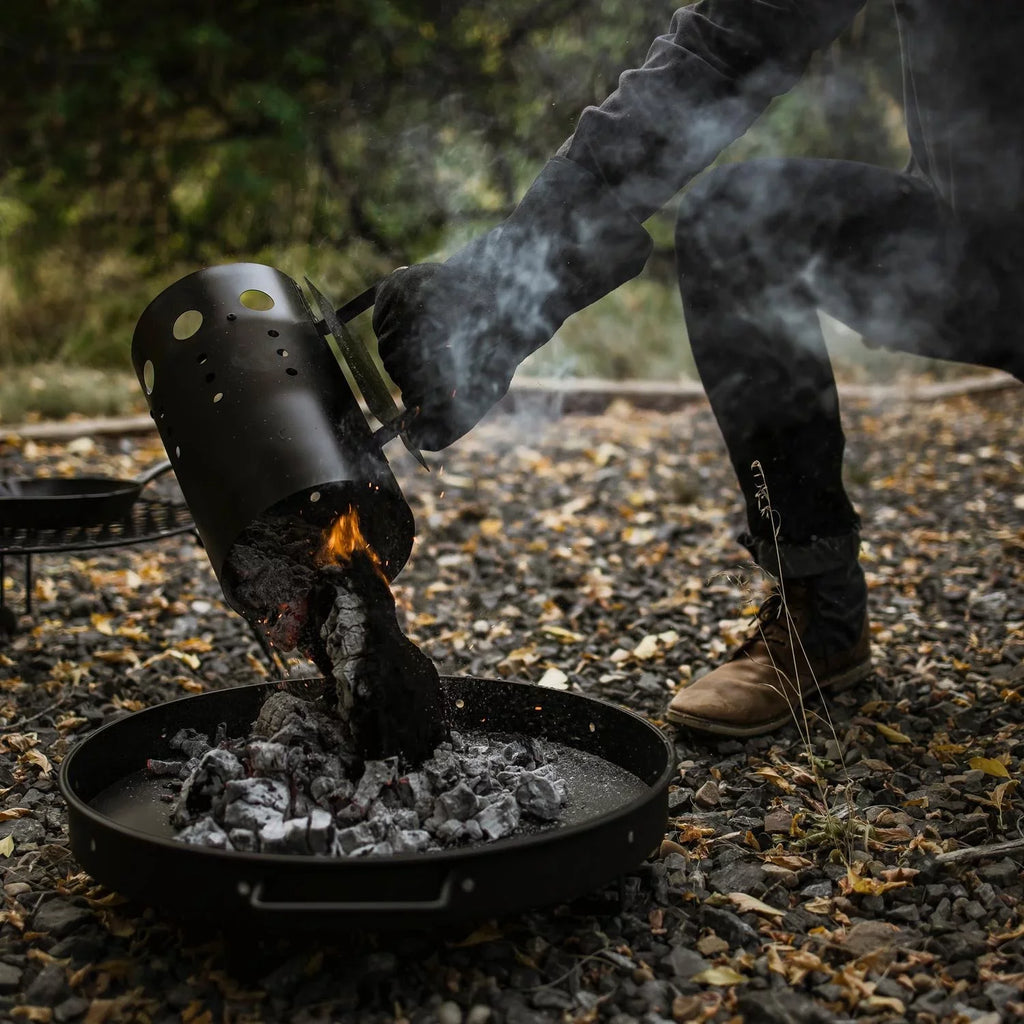 Barebones Grill Charcoal Cowboy Tray
