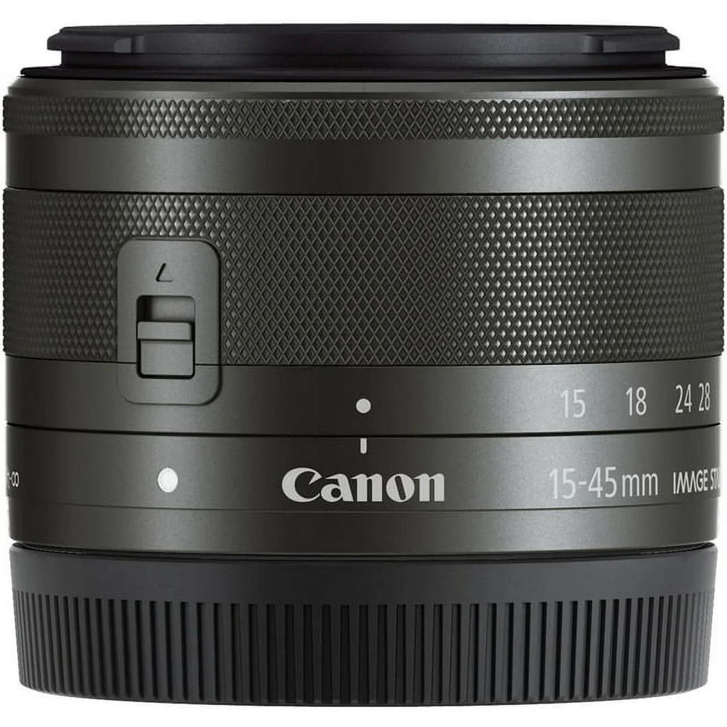 (Graphite) - Lens -M DealExpo 15-45mm Canon Advanced f/3.5-6.3 Bundle