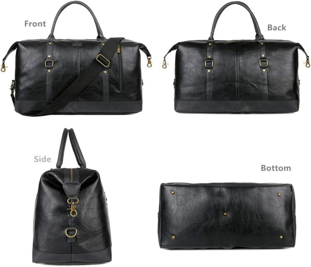 Fashion Bag Travel 20 Leather Overnight Co. Duffel