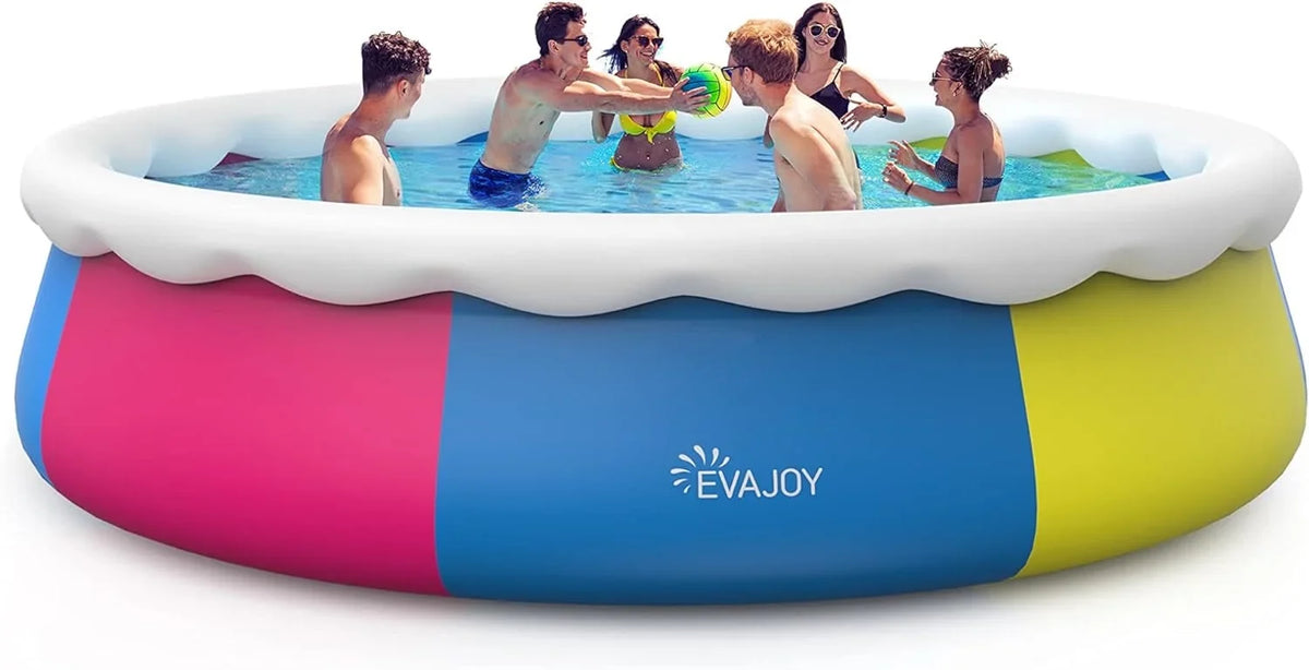 Filter Blue Pump, *35in Shield, Inflatable 7 Include Ground Cloth and Track Swimming 15ft Pool