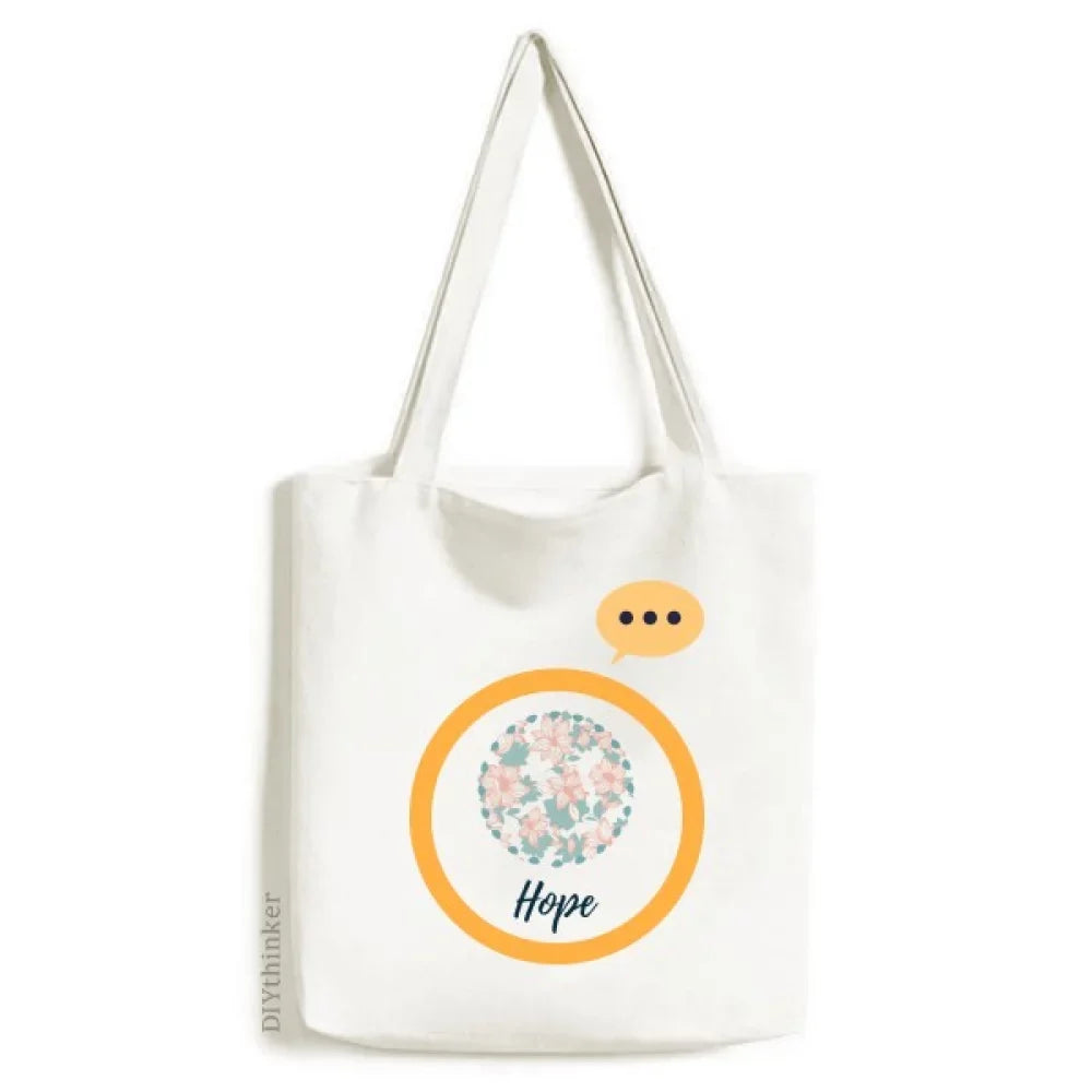 Shoulder Expression Curacao Tote Paint Blue Flower Sack Canvas Bag