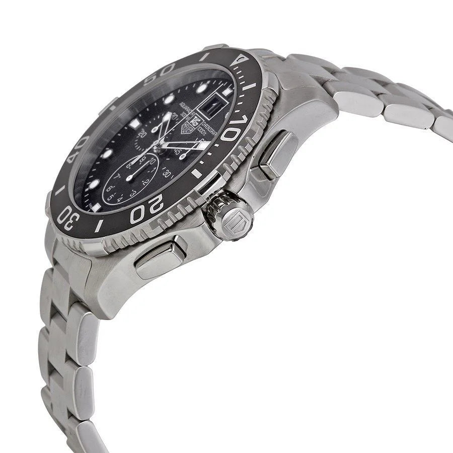 CAN1010.BA0821 Chronograph Heuer Watch 'Aquaracer' Men's Stainless Tag Steel