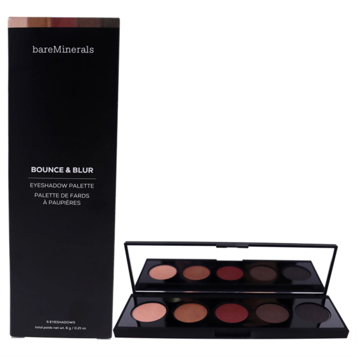 Eyeshadow for Dusk 0.21 Women by bareMinerals Blur - Eyeshadow Bounce - and oz Palettes