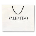 Designer Packaging Large Gift Paper White Logo Valentino Bag Shopping