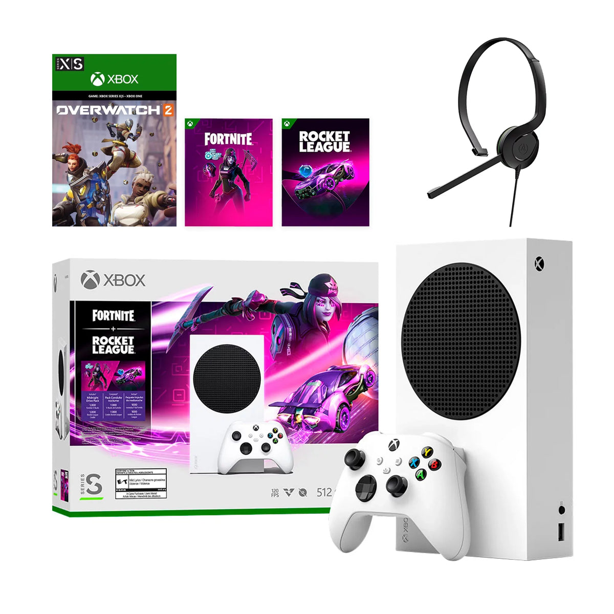 & Bundle Waypoint with S Midnight 2 Rocket Fortnite League Drive Pack Overwatch Pack Xbox Microsoft Series