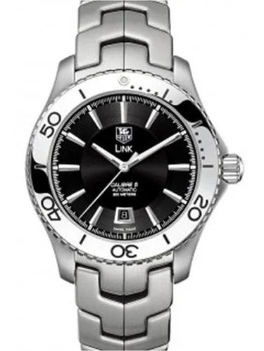 tag automatic caliber watch 5 link heuer wj201a.ba0591 men's