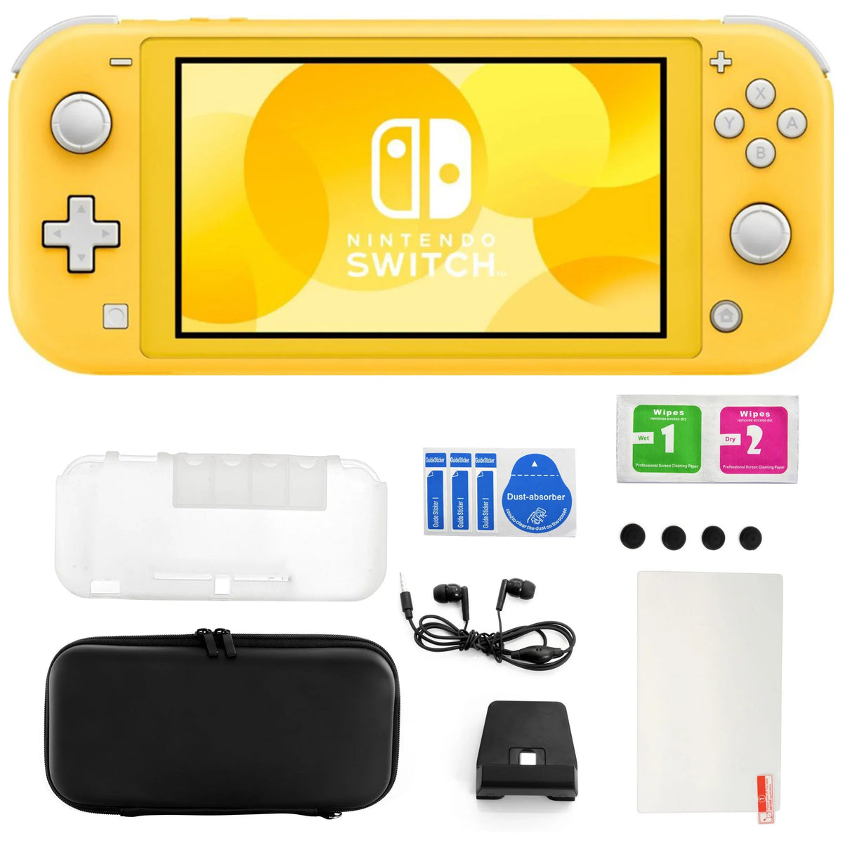 Kit in Switch Yellow with 1 11 Lite Accessories Nintendo in
