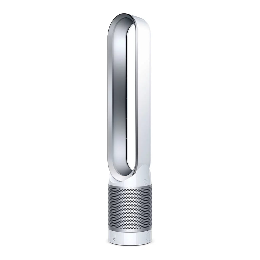 Connected Refurbished Dyson Fan | Tower TP02 WiFi Cool Pure White/Silver | Purifier Air Link