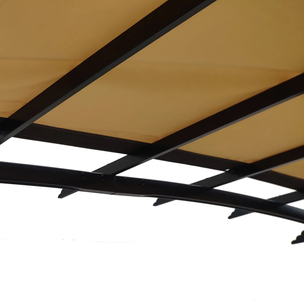 Ft Replacement for Shield Universal Outdoor Pergola Structure Canopy Curved 12x9