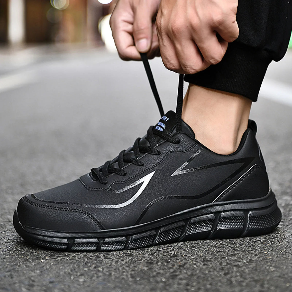 Sport Solid Mountaineering Men Shoes Shoes Outdoor Lace Men's Moistureproof 10.5 Breathable Running Casual Sneakers Color Wide Size Soft Bottom Up AdBFJAF