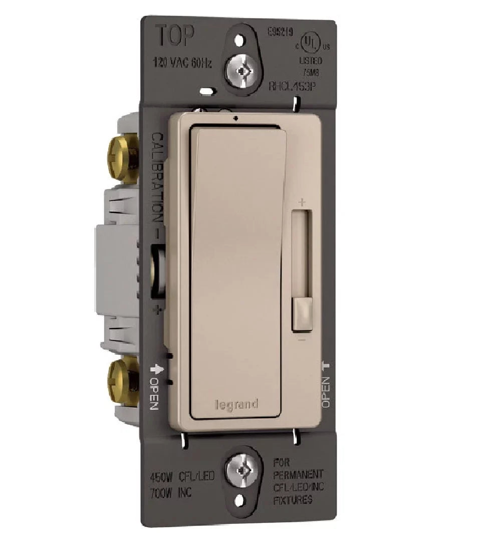 Dimmer Slide 15 Radiant Each Legrand Amp, RHCL453PNICCV4 Switch,