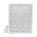 15-1/2 x Inch 2" of 3 19-1/2 Pack 10 Pleated Size: Actual Filters 1-3/4 by Air 16x20x2 Glasfloss. x
