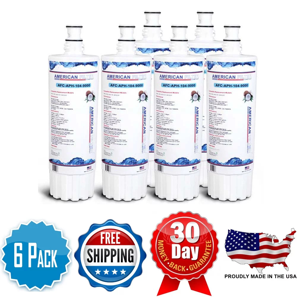 Fits , Filters Brand U.S.A. with in - # HF20 Made Moisture Filters --104-9000 Model , 6 , - Cuno®