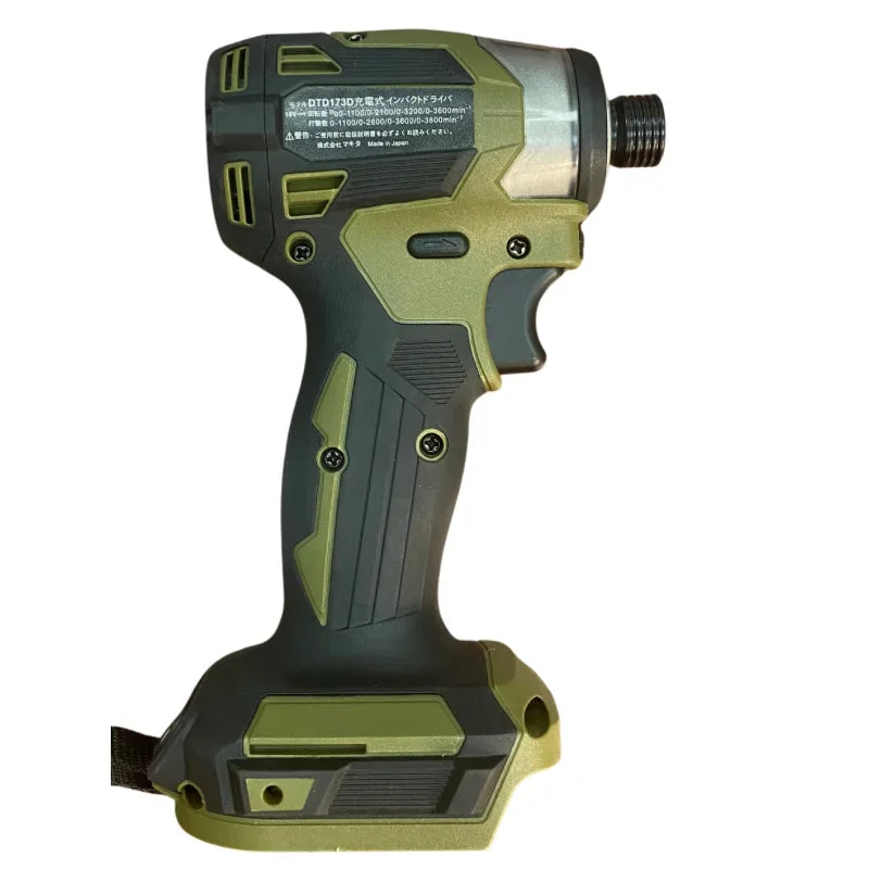 (Tool Motor Only)-Green Electric DTD173 Makita Brushless Drill Cordless 18V Driver Impact