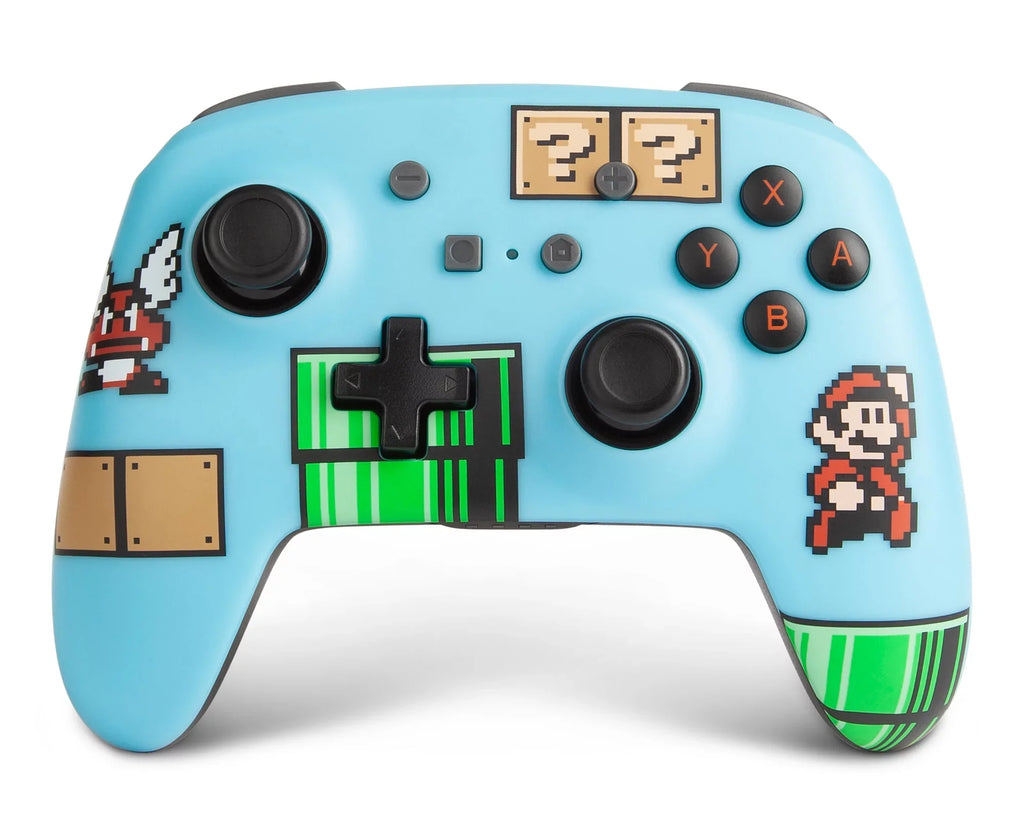 SMB3 Controller PowerA Enhanced Nintendo for - Switch Wireless