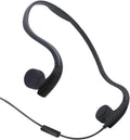 Noise Bone Headphones Cancelling Conduction with Connector 3.5mm Headphones Sweat Wired Defensive