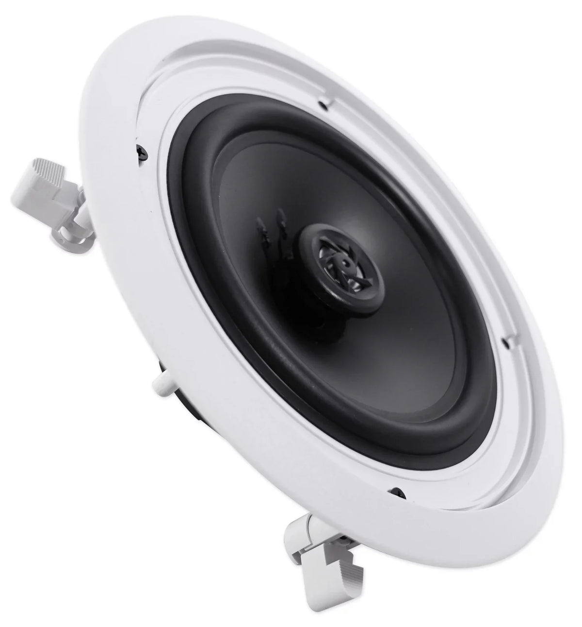 Speakers+Wall Ceiling Stereo+8 4-Room Controls Rockville Home White 8" Kit Audio