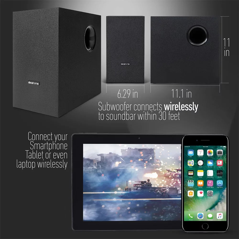 with 2020 4K Sound Smart Bundle 6-Outlet Bar 2020 Array Surge Subwoofer, Cleaner with Full XBR55X900H and Deco Gear Screen Sony Adapter, Mount, 55-inch Wall Essentials