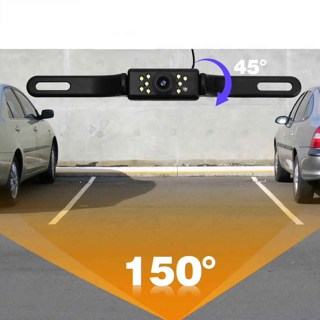 Camera System Car View Reverse Parking Cam Driving Night 4.3" Backup Camera Camera Mirror Rear Vision Vehicles Cheefull