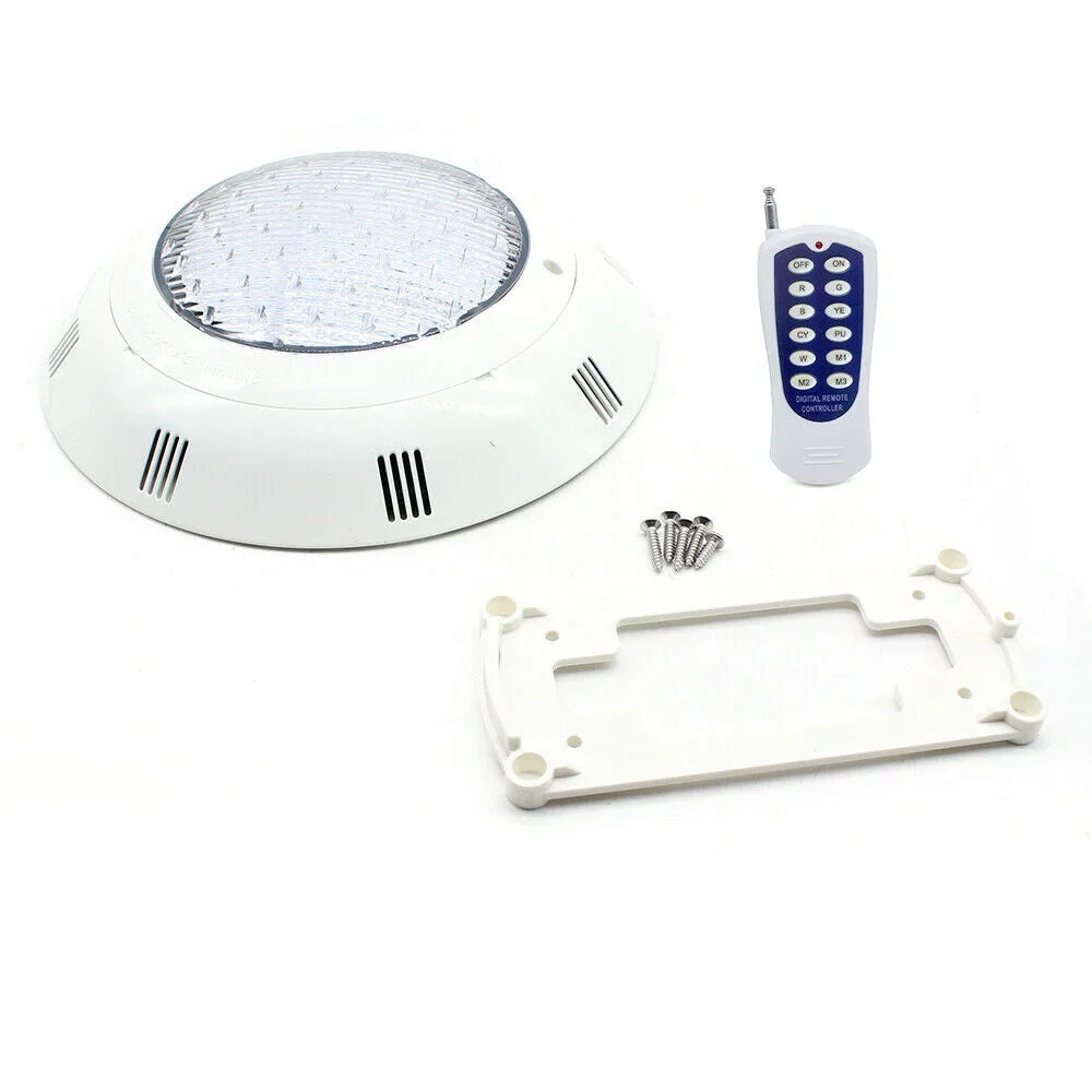 Pool Swimming AC12V 7Color Lights 36W IP68 Lamp Fountain Remote Light Fichiouy with Moistureproof Lamp Pool