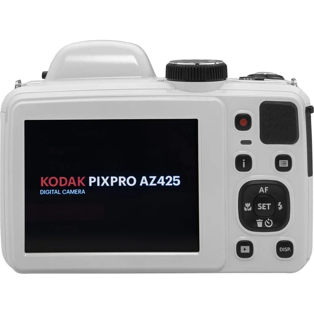 '+ Case Camera + Battery Digital -32GB +Tripod Kodak Extra AZ425 Kit (White)