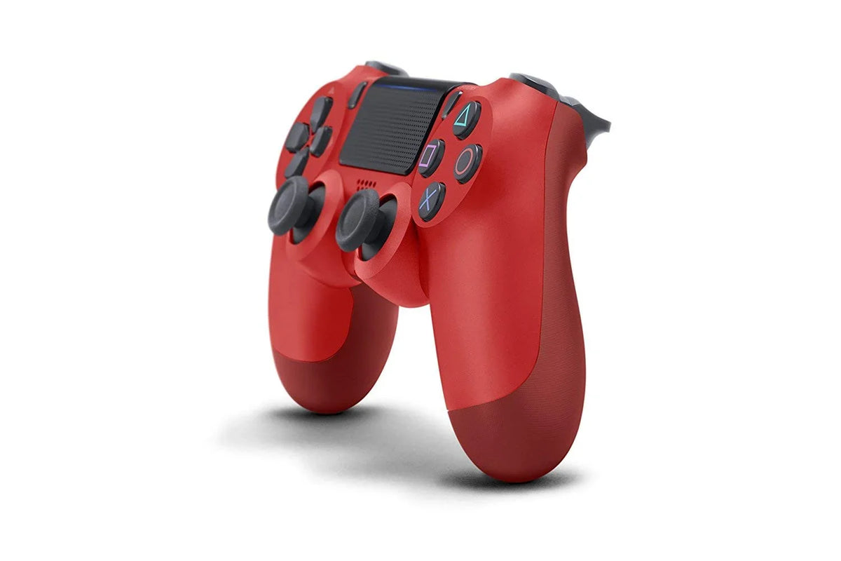 Like Dual Red + New) For Controller Gaming Earbuds Wired PS4 (Refurbished: Shock Pre-Owned Sony Bundle Console