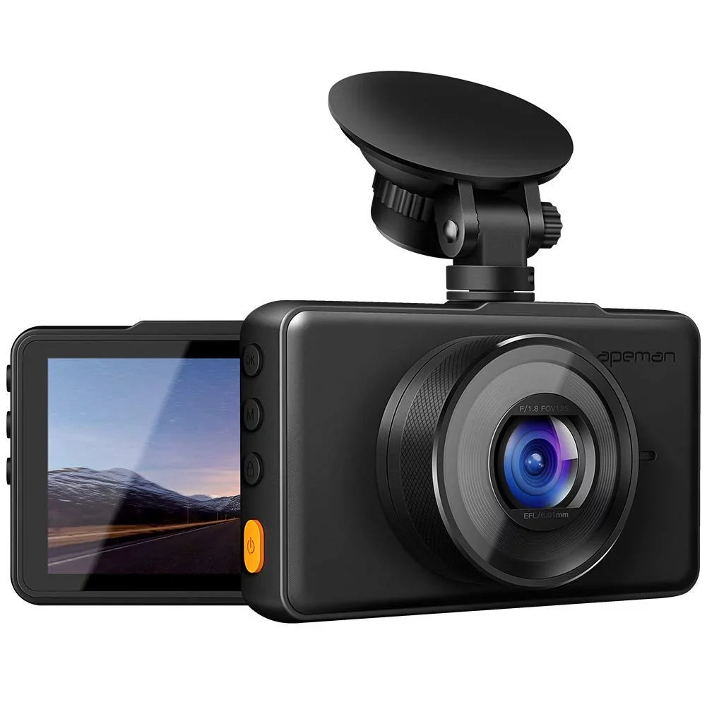 Monitor, Recording, Detection Angle, Motion 170°Wide G-Sensor, Recorder , Cam 1080P 3" Screen Parking Car Driving Loop Dash
