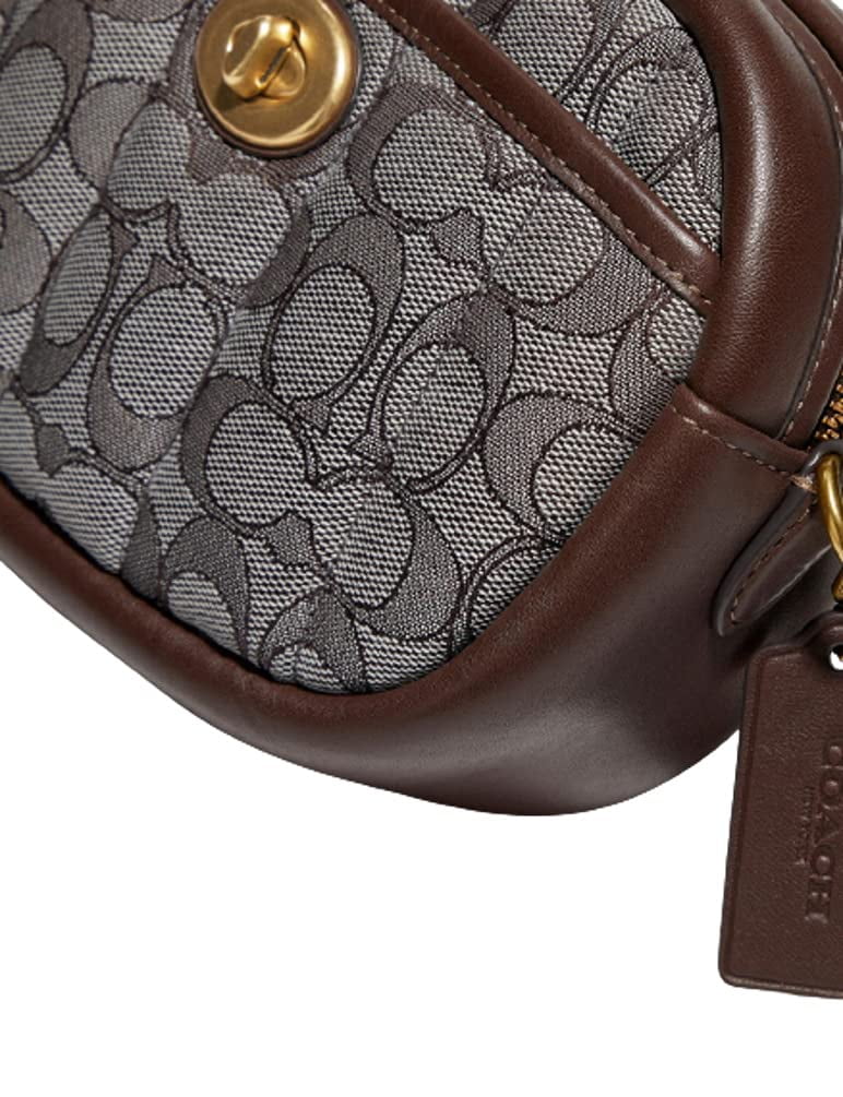 Small Signature Bag Coach Camera Jacquard