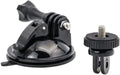 for 1/4 GoPro Apply Thread Hero Car Camera Mount 9/8/7/6/5/4/3+/3/2/1 Windshield