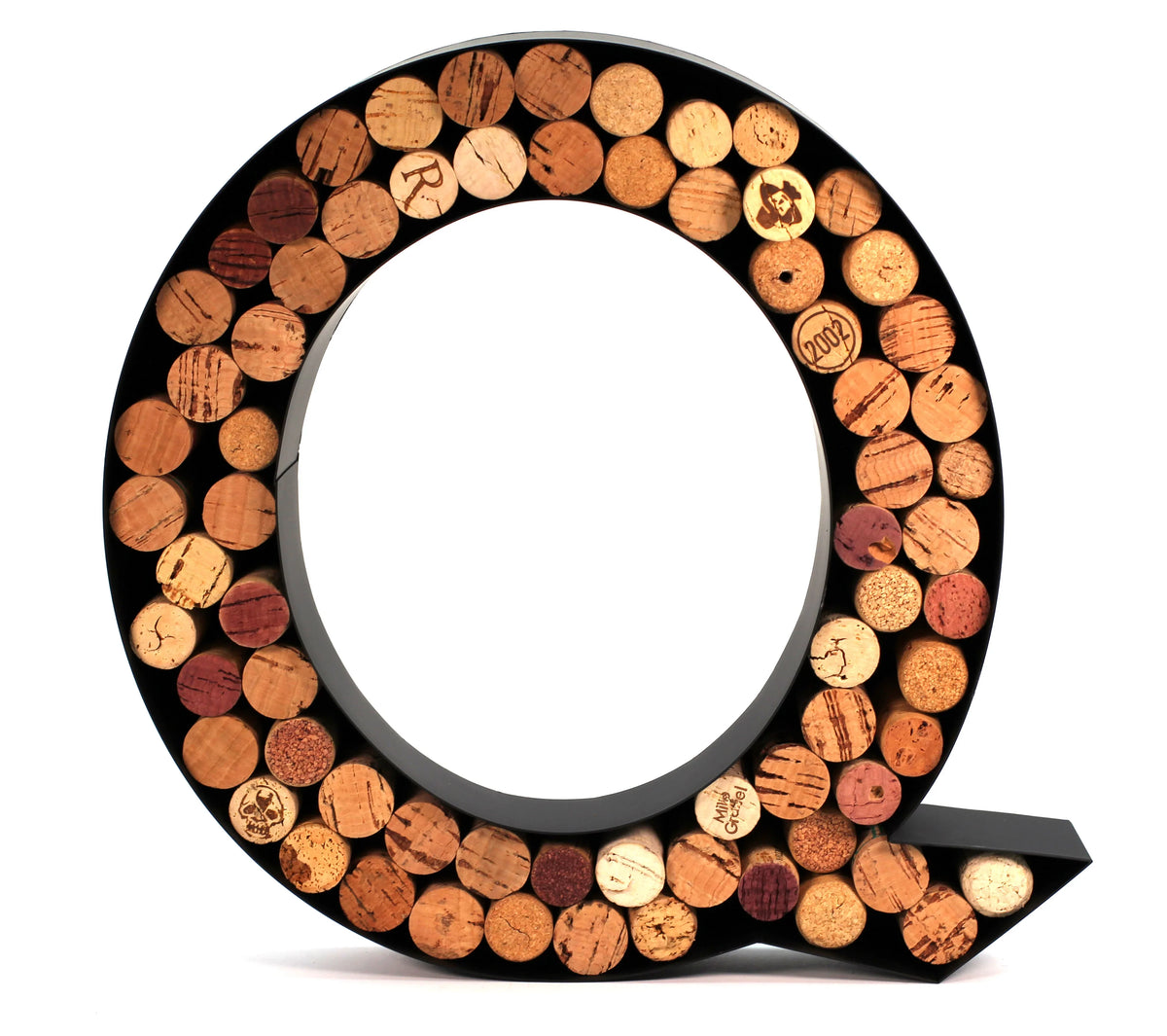 Will Cork Accessories Up Cork Wine Corks. Holder Decor Makes or Kitchen! Store for Wine Decor Excellent Gifts Brighten (Letter Wine to Wine Wine Holder Women Q) Perfect Monogrammed for