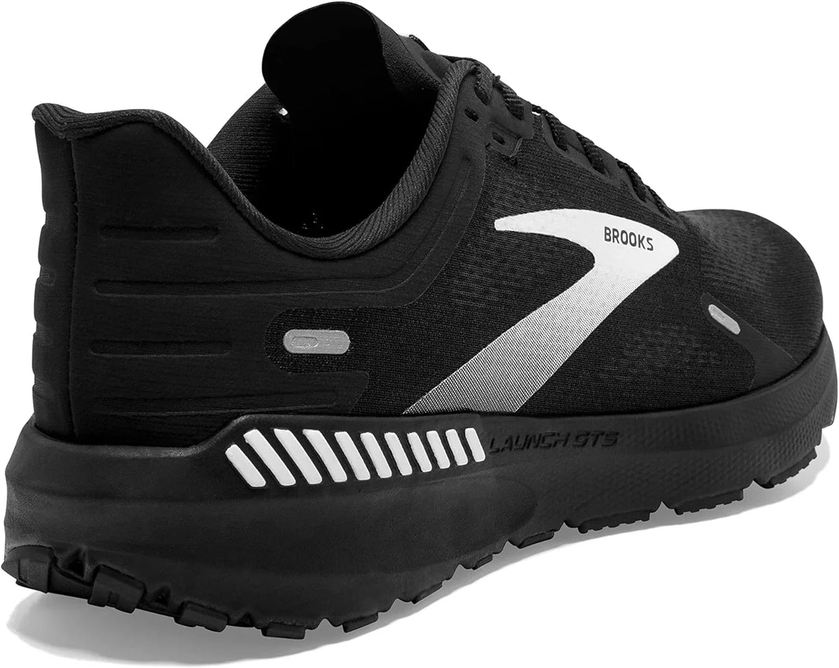 Launch s Brooks 9 Black/White Men Running Shoe Supportive 10