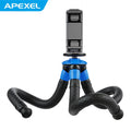 Mobile Phone Max Clip -JJ07 Foldable Travel Tripod Load Camera Portable Flexible Fits Detachable GoPro Octopus with Mini Tripod with Phone 3kg