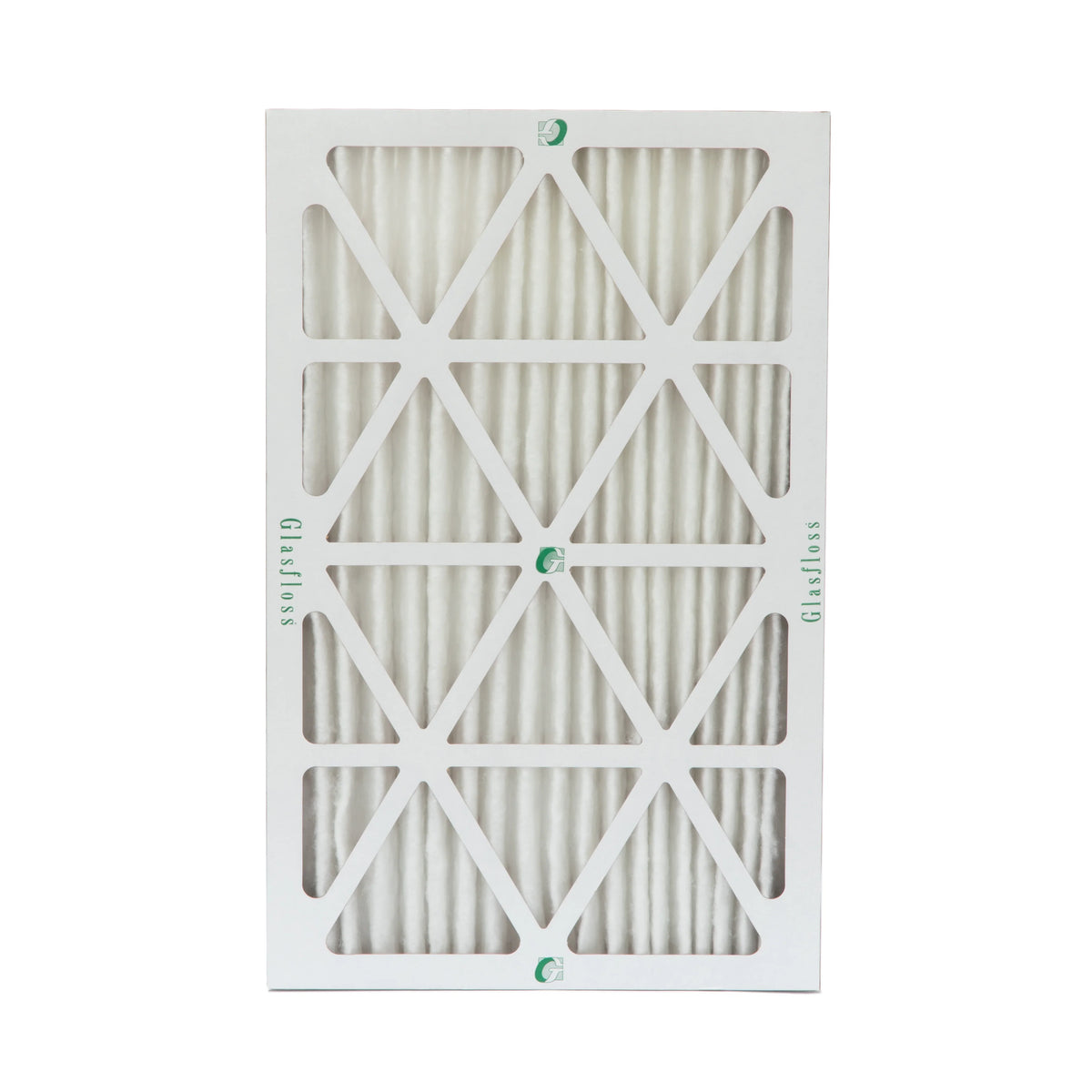 16x25x2 Size: x 24-1/2 Glasfloss. Air Inch of x 10 15-1/2 by Pack 1-3/4 2" 3 Pleated Filters Actual