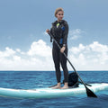 Board Board Stand Inflatable Up Seat Kayak 10 ft Accessory Paddle with