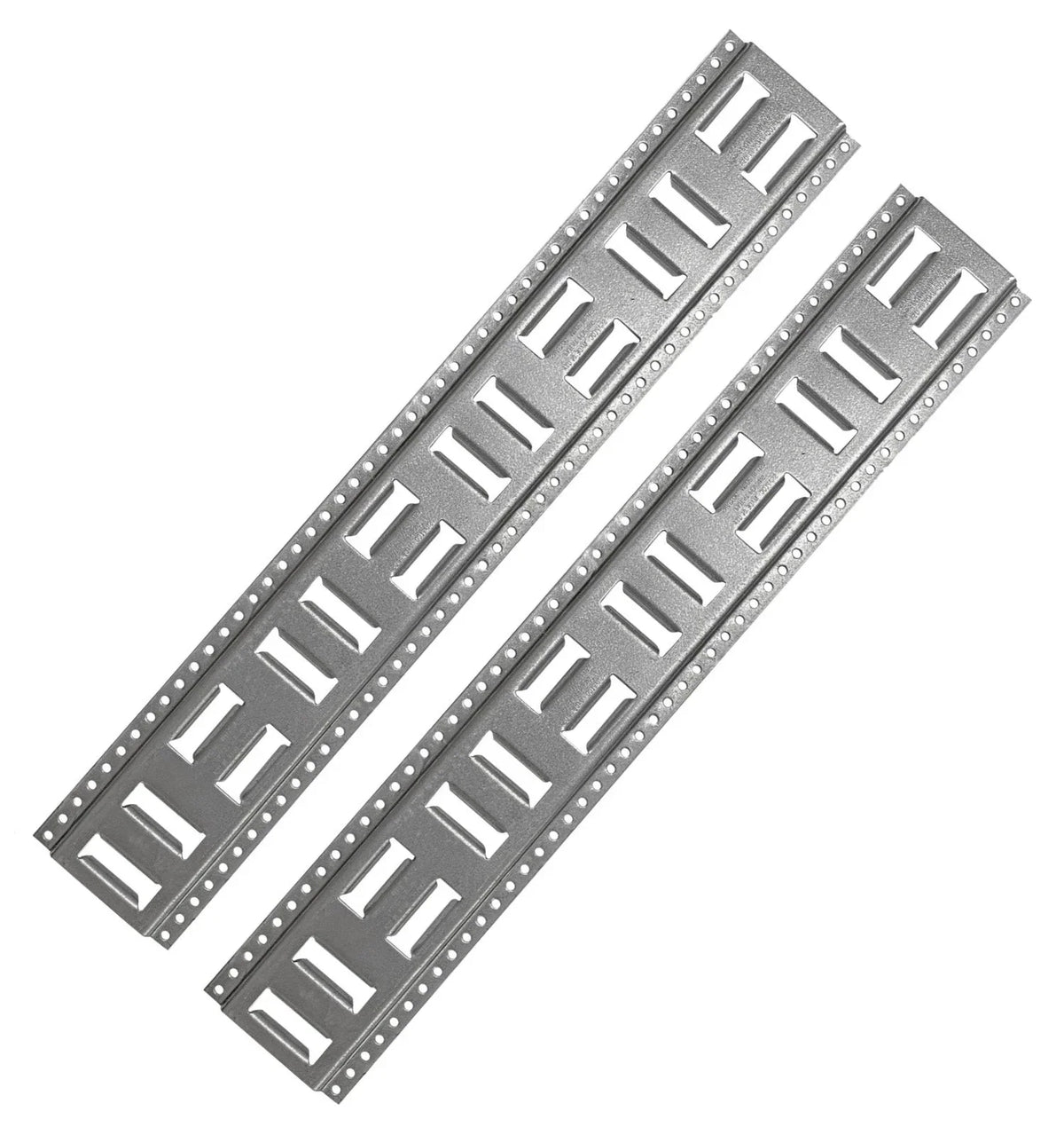 E-Track Fast-Track Galvanized 2-Pack Trailers Horizontal Logistic 32 Tie-Down for Steel - Inch Trucks, Pickups, Vertical,