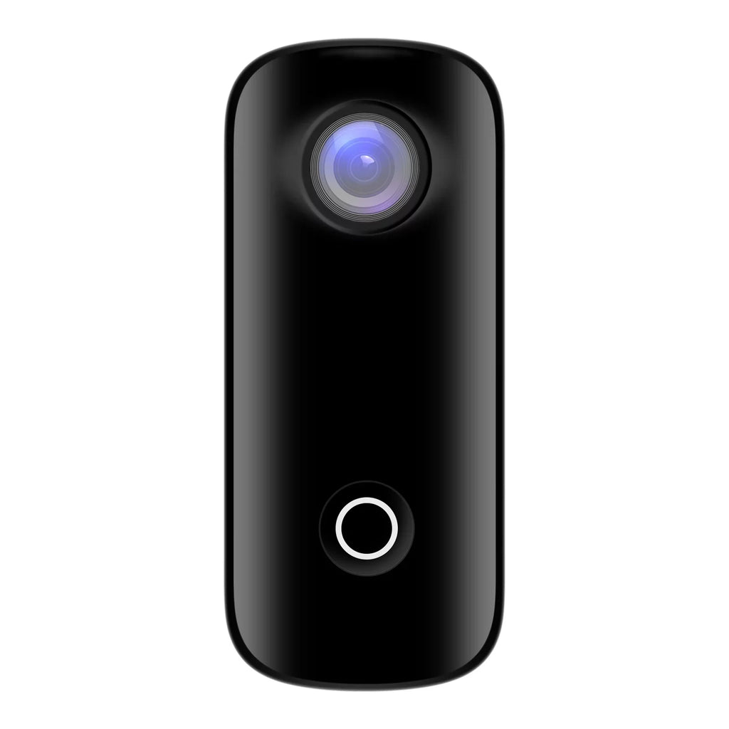 Mini 30M Action Lanyard Built Sharing Moistureproof Rechrageable Moistureproof in Camera Digital 30fps 2K with Magnetic Camera C100 WiFi Back Body Battery Video Clip Case Connection