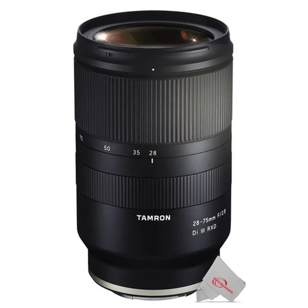 Mirrorless Black Full-Frame Di Sony Kit Alpha a7C with Accessory Lens 28-75mm Tamron Camera