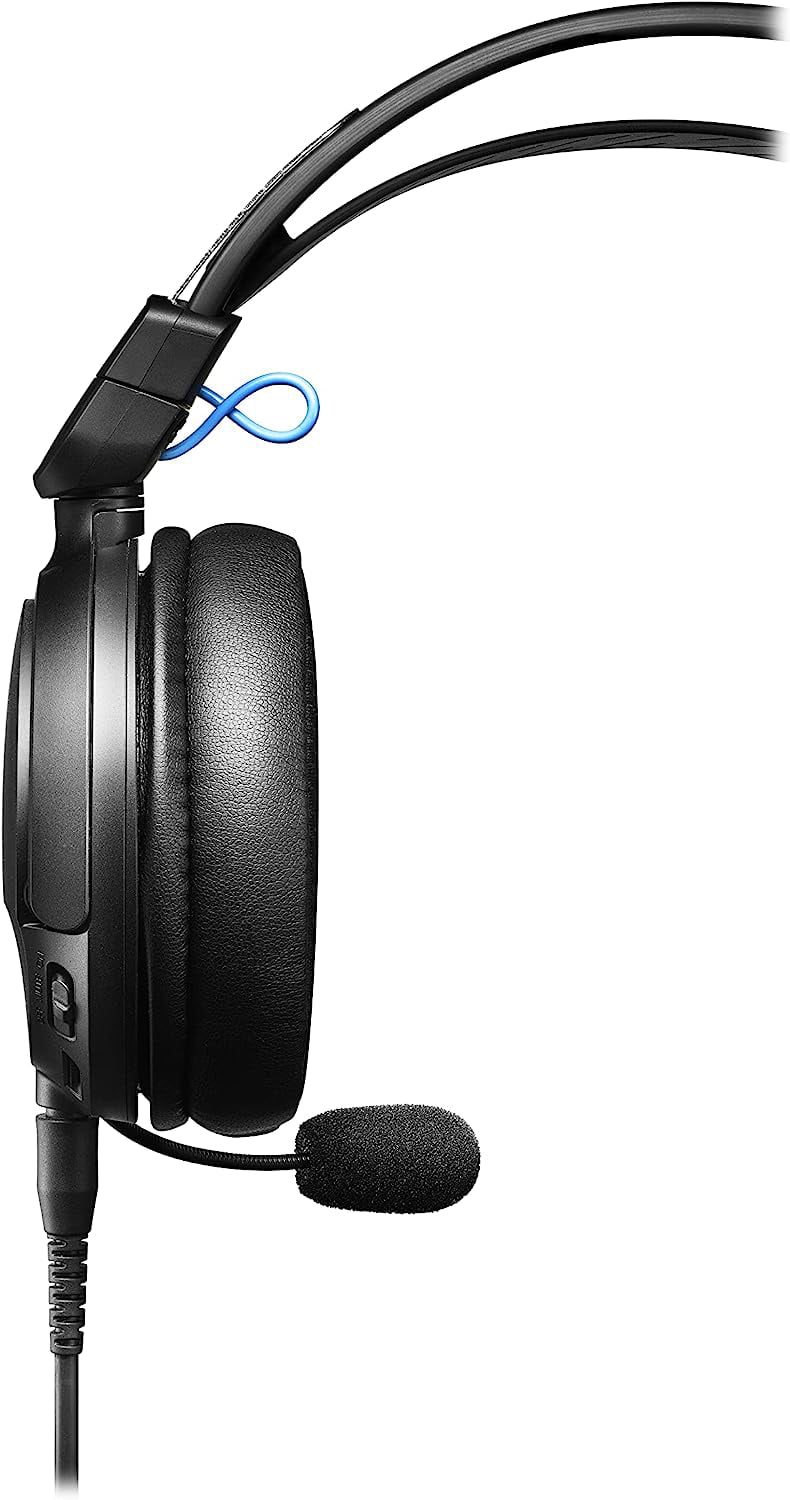 with by - Black/Blue 1 Year Additional Audio -GL3BK Gaming Epic Protect Headset Closed-Back (2022) Wired Shieldage Technica an