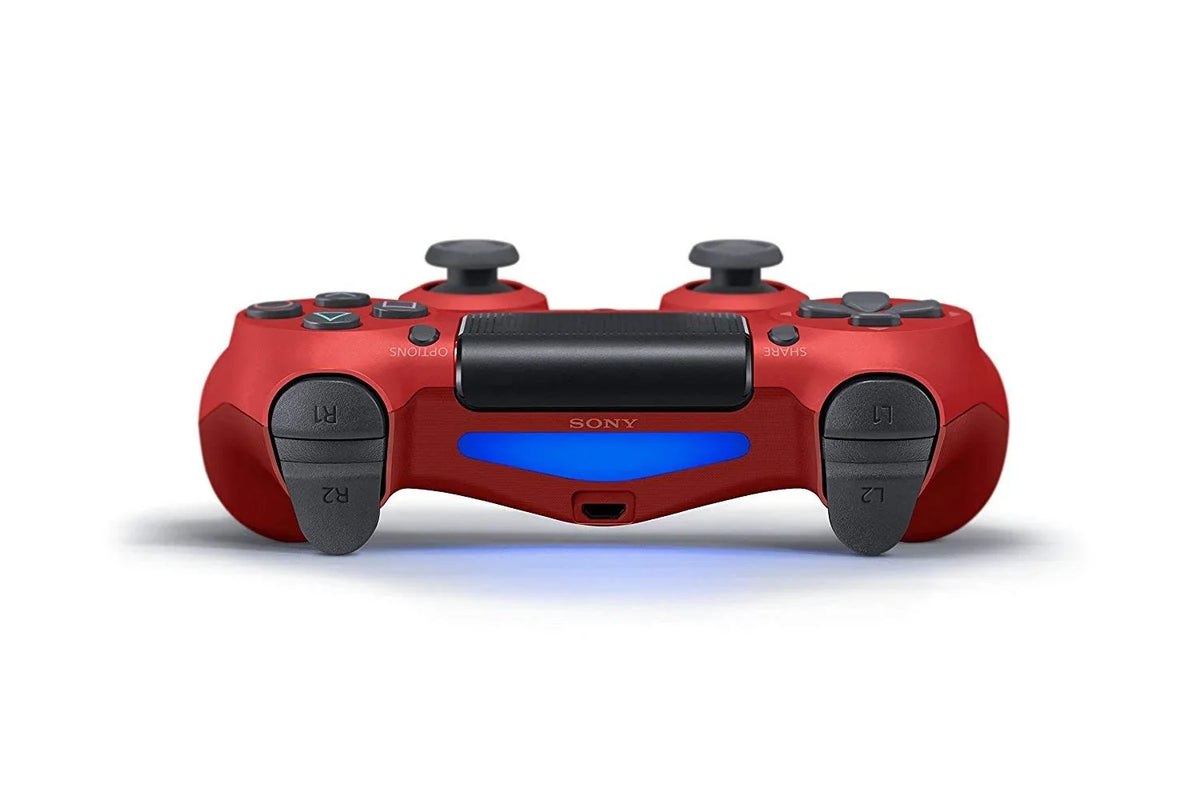 Like Dual Red + New) For Controller Gaming Earbuds Wired PS4 (Refurbished: Shock Pre-Owned Sony Bundle Console