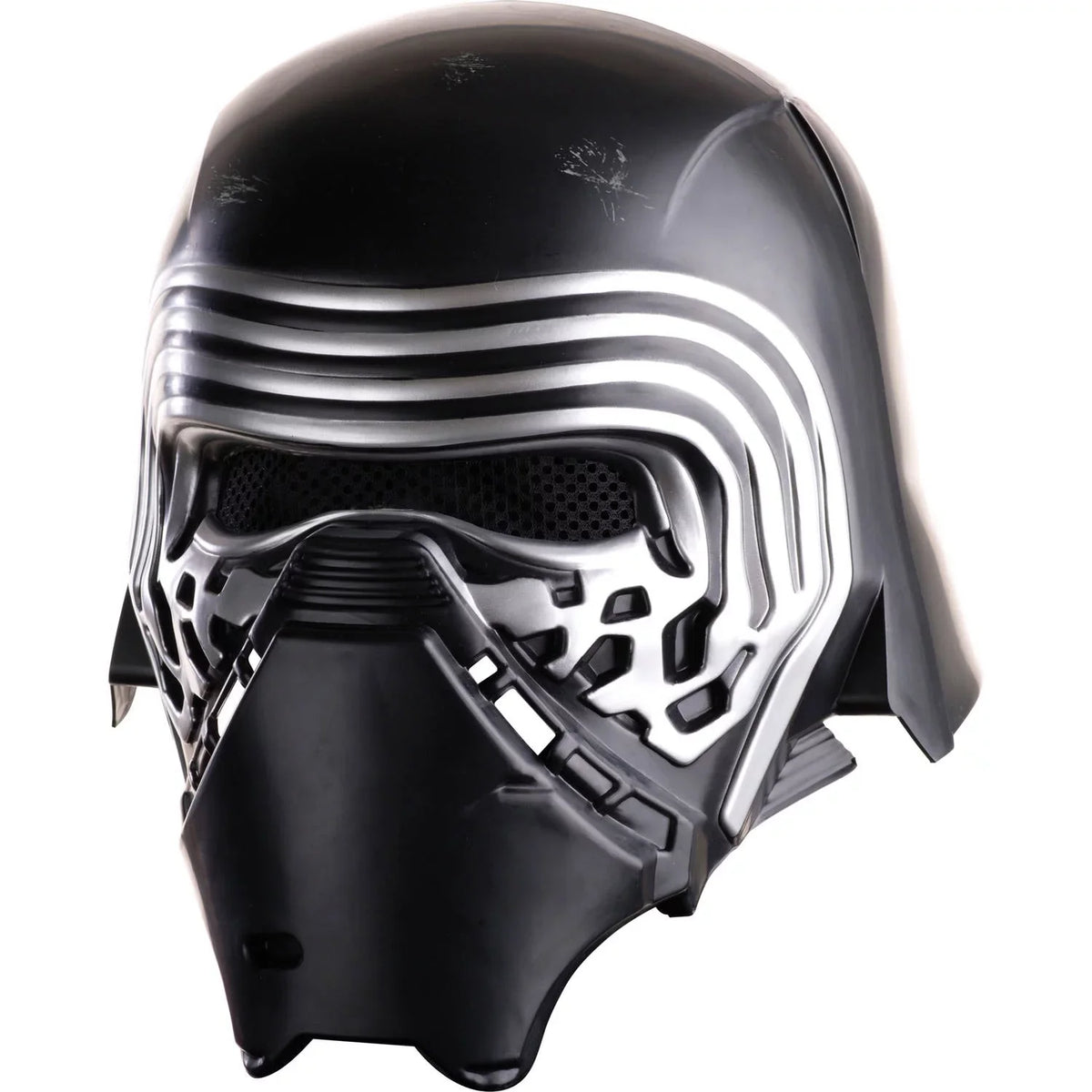 Kylo Adult Costume Mask, Star Black Plastic Wars for Halloween Ren