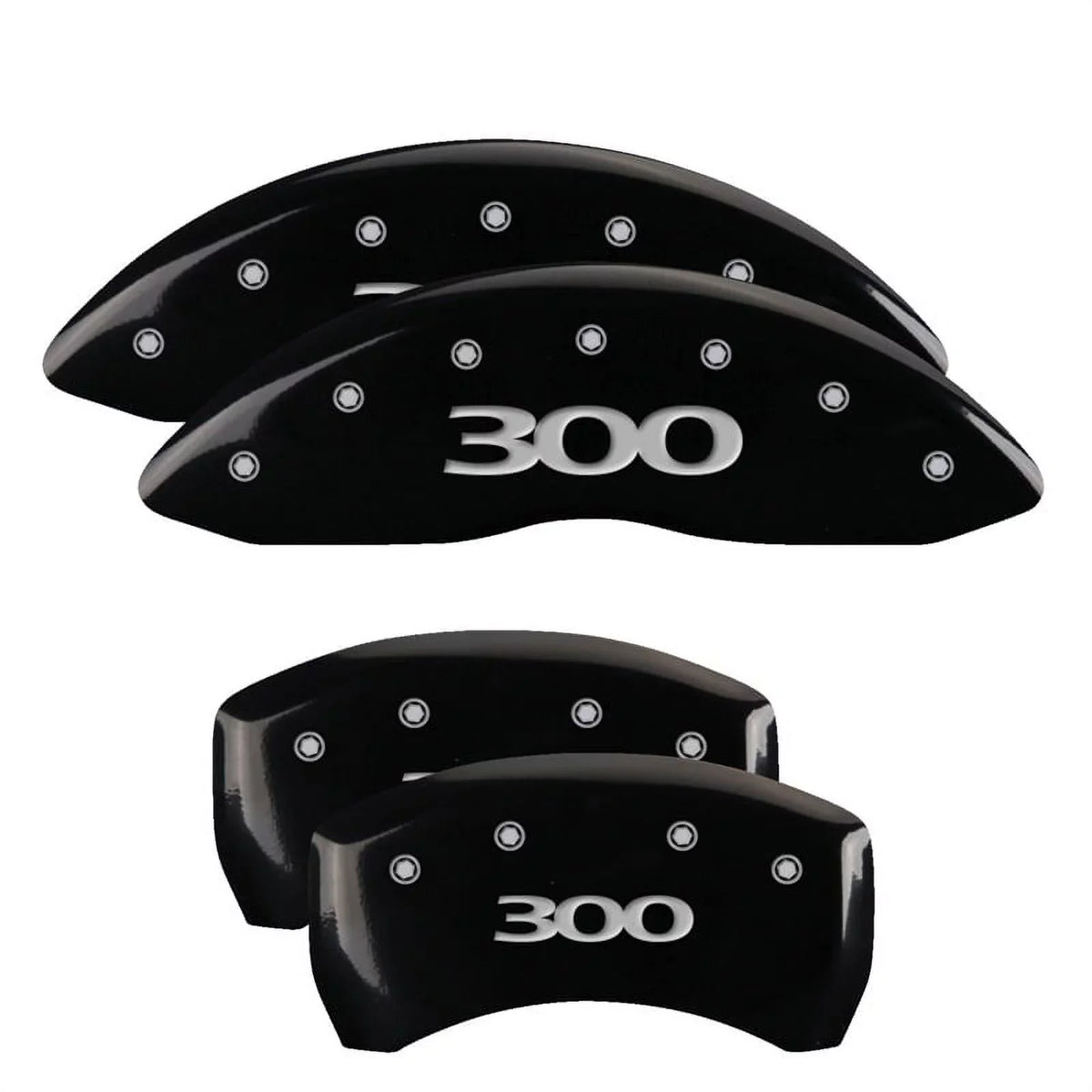 Engraved ch 300C Shields Rear Front silver select: Black 2012 300 & finish Fits 4 Caliper 2013 300,