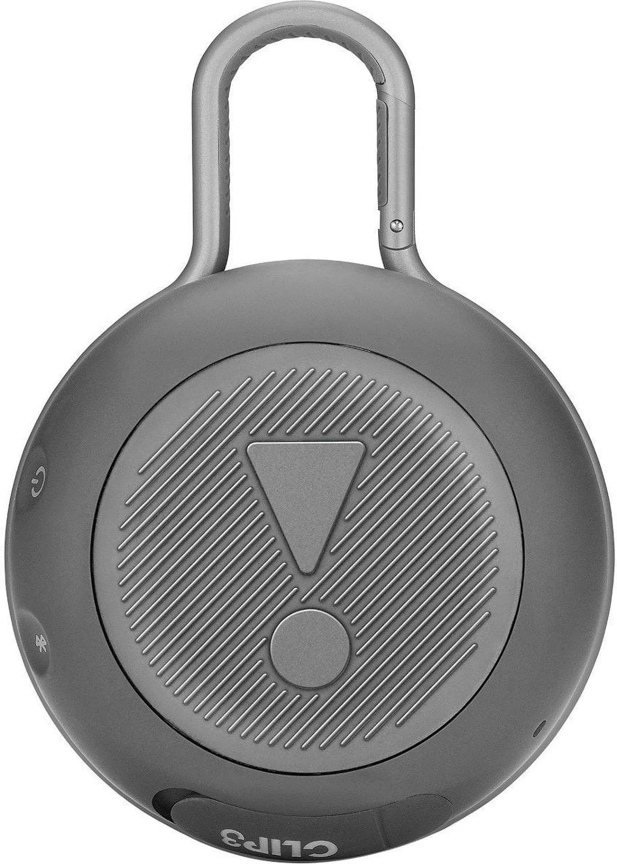 (Refurbished) Bluetooth Clip Wireless 3 Portable JBLCLIP3GRY Restored Speaker Gray New Like