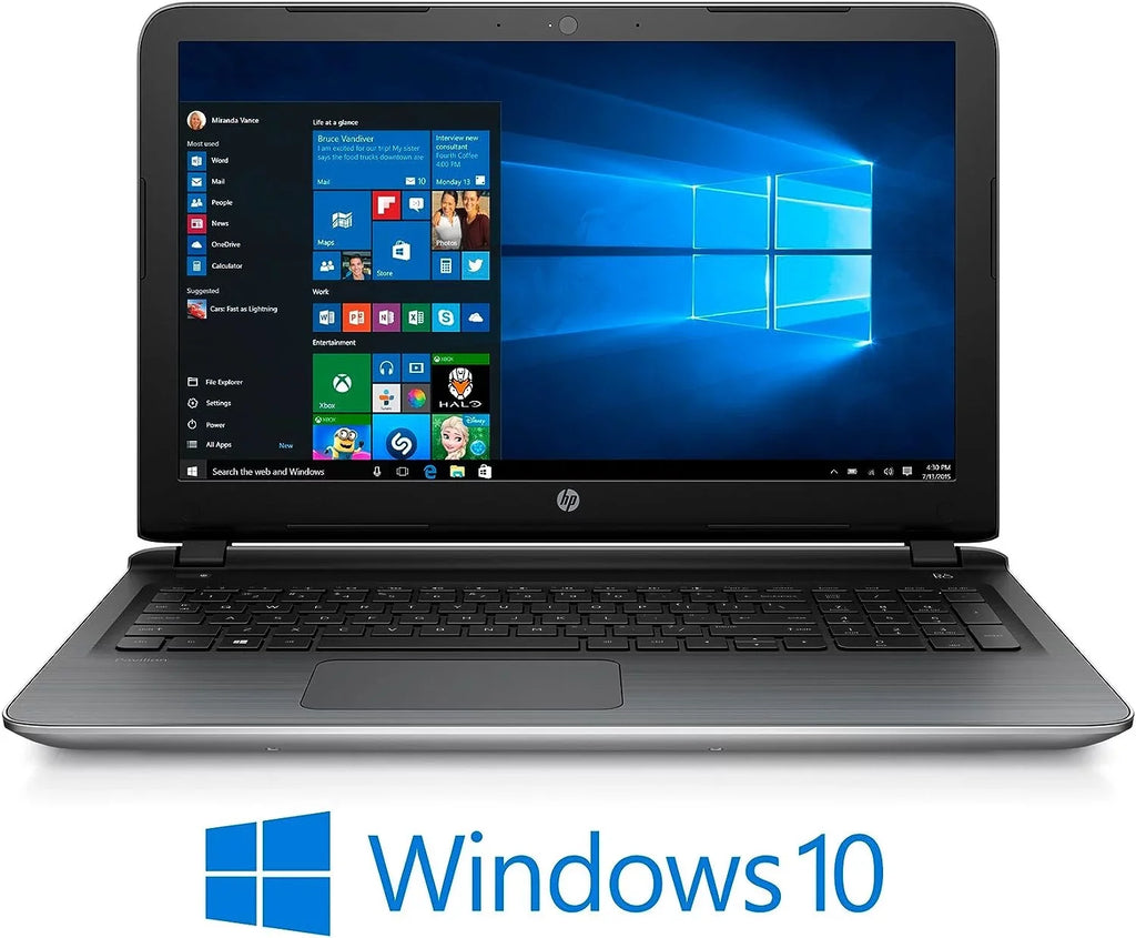 Memory Radeon A10-8700P 15.6" Windows 15-ab153nr 512GB Laptop (1.80GHz) Home 10 Pavilion Series A10-Series 64-Bit 8 R6