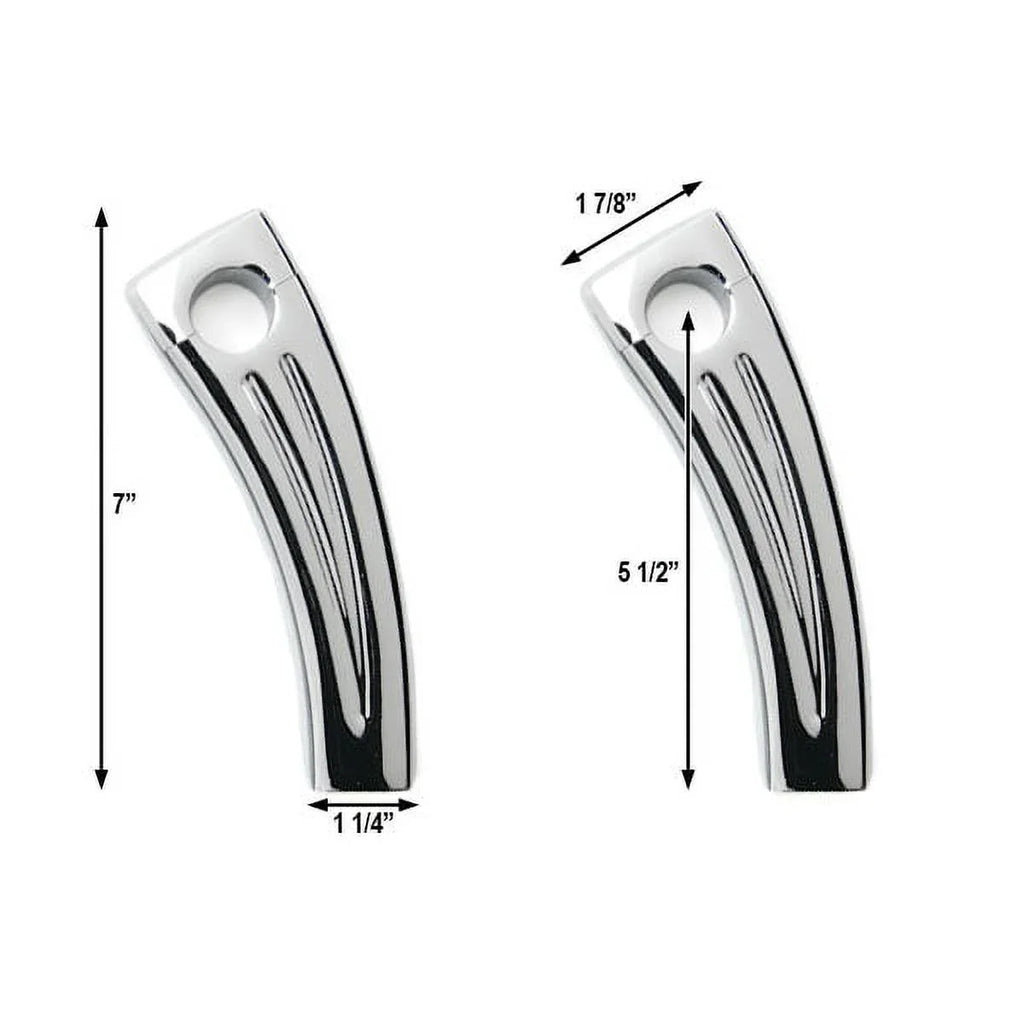 350 500 600 Yamaha Krator 400 5.5" Pullback Handlebar with Chrome Riser 750 Fits Motorcycle 650
