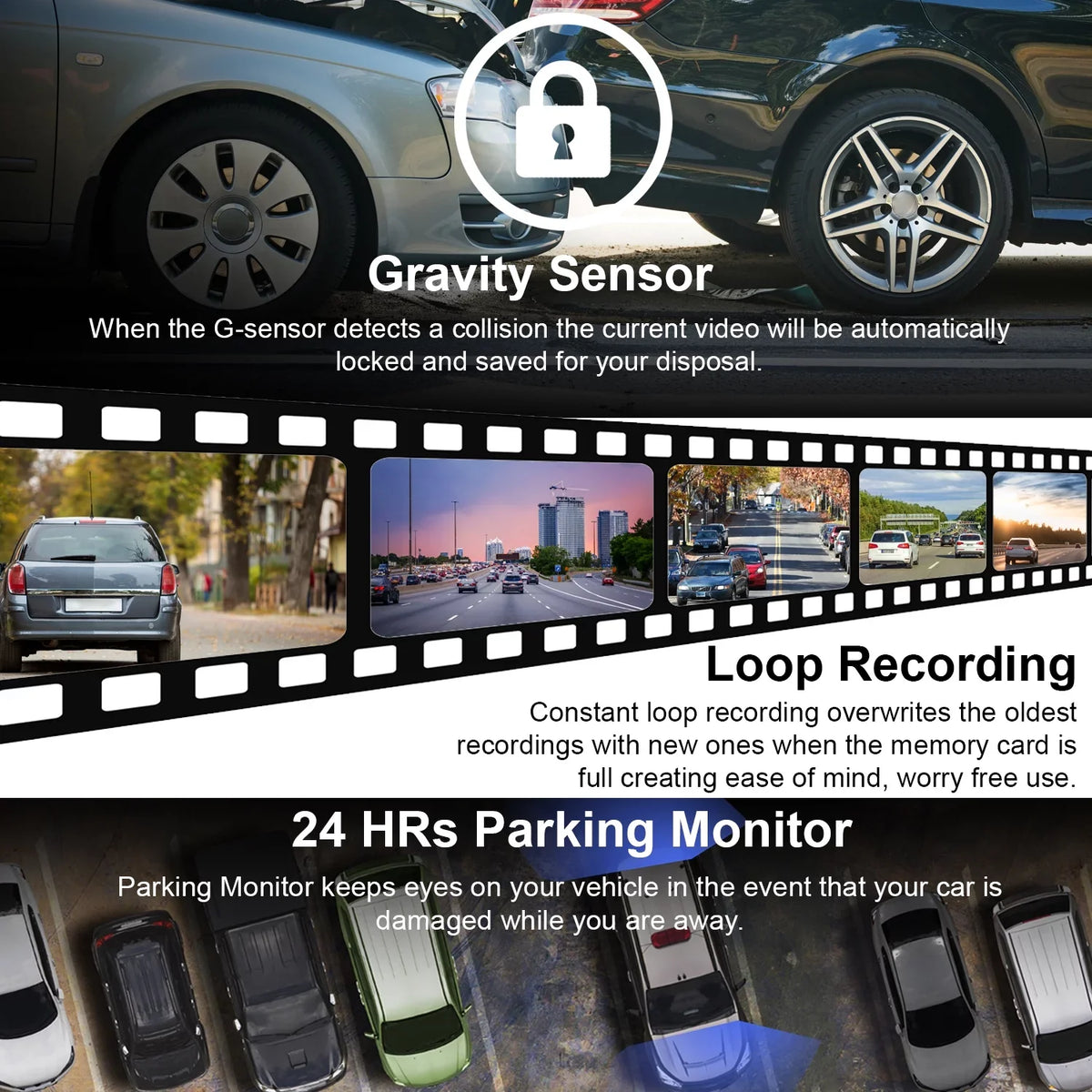 10" Rear Mirror and Rexing Dash M1 2K Front cam