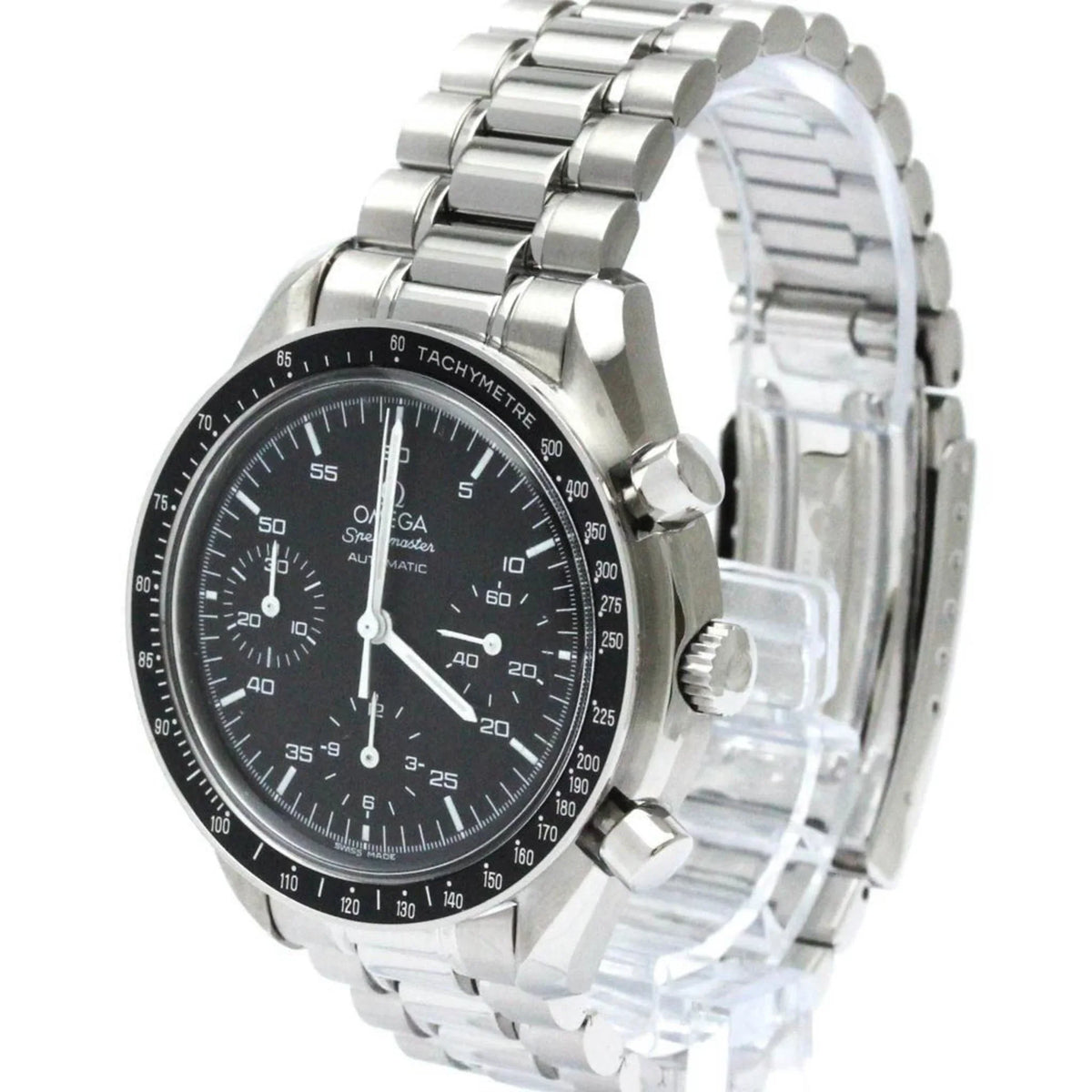 Automatic Speedmaster BF566753 Polished Mens Watch Pre-Owned (Good) 3510.50 Steel
