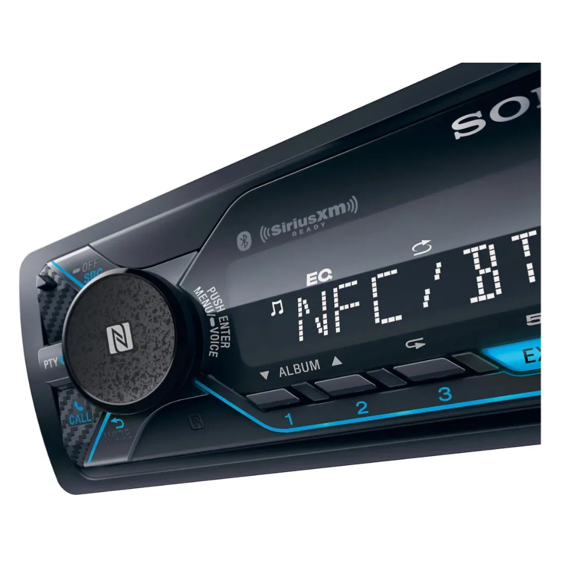 Single Bluetooth Stereo -A415BT Car Inputs In-Dash with Sony 3.5 & Front Receiver Media Auxiliary Digital